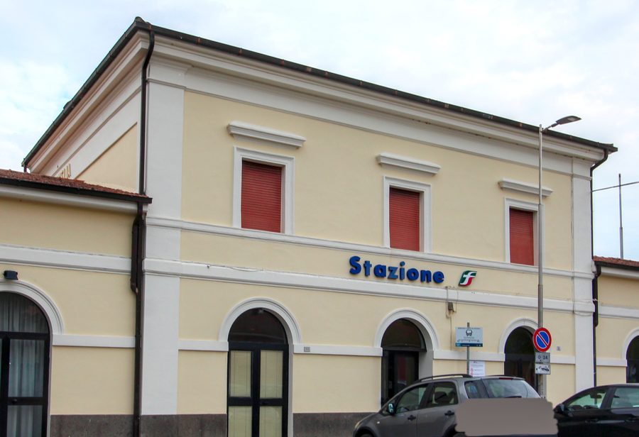 Stazione ferroviaria Narni-Amelia a Narni Scalo, Umbria, Italia