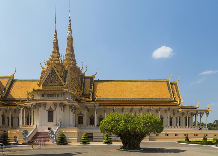 Palazzo reale a Phnom Penh