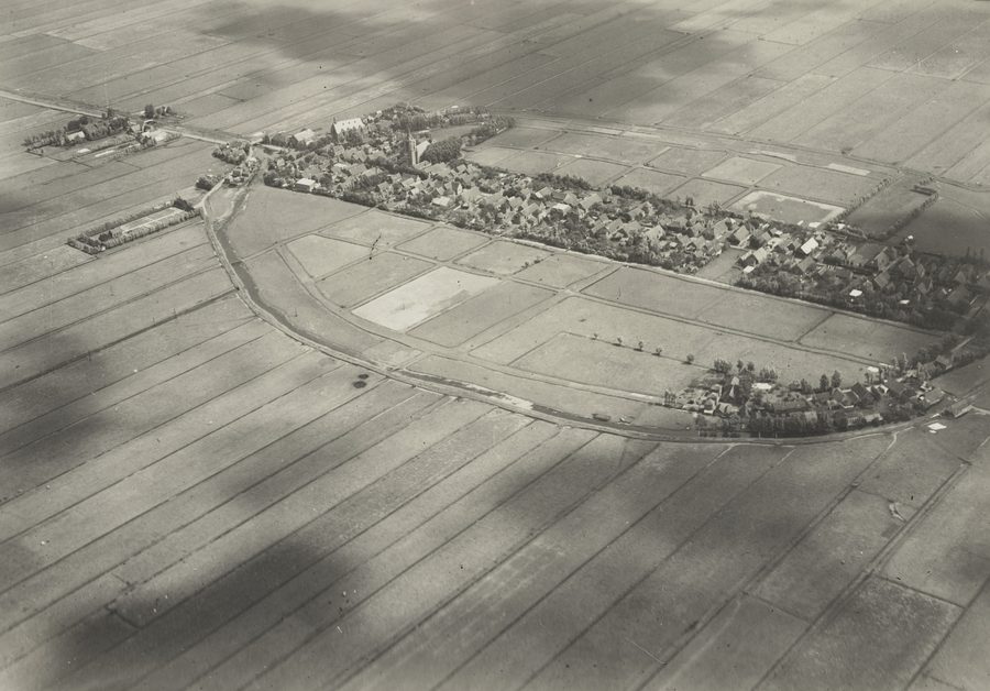 Fotografia aerea di Bunschoten, Paesi Bassi