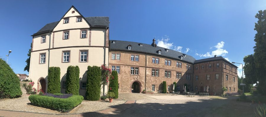 Castello di Wallhausen a Wallhausen nel distretto di Mansfeld-Südharz