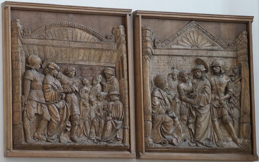 Tavole dell’altare di Leinberger nel duomo di Kastulus a Moosburg an der Isar