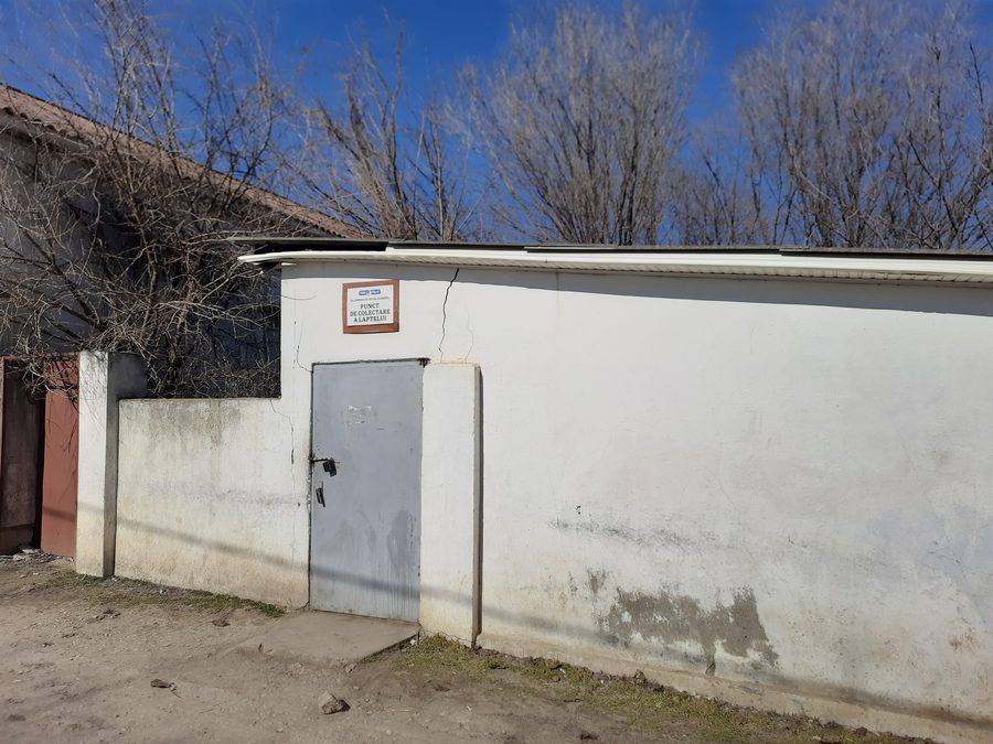 Scena rurale in Moldavia