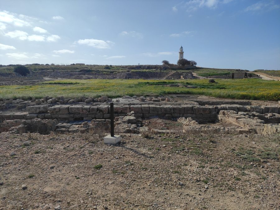 Agorà nel Parco archeologico di Kato Pafos, Cipro