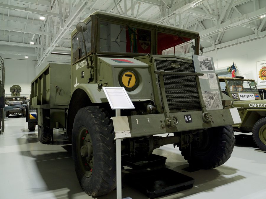 Camion Ford-CMP storico al Base Borden Military Museum