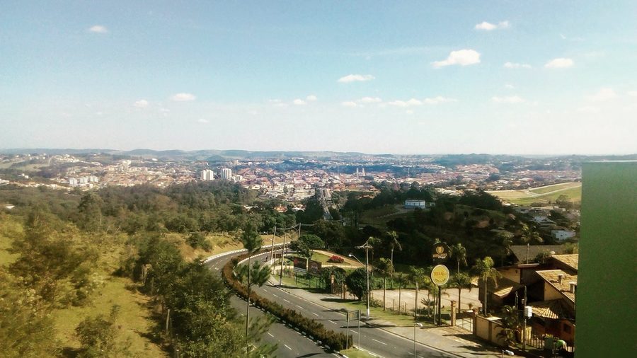 Paesaggio a Vinhedo nello stato di São Paulo, Brasile