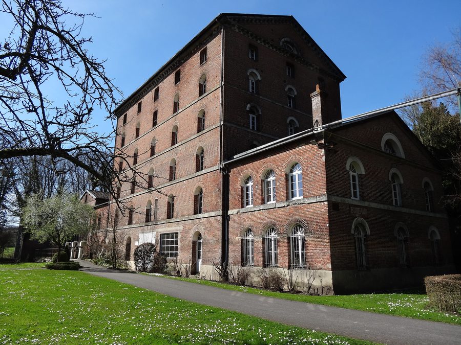 Storico mulino per cereali a Le Breuil-en-Auge, utilizzato dal 1950 come distilleria di Calvados