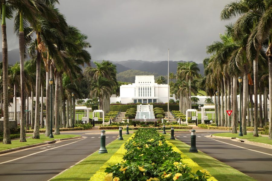 Laie Hawaii Temple a Oahu