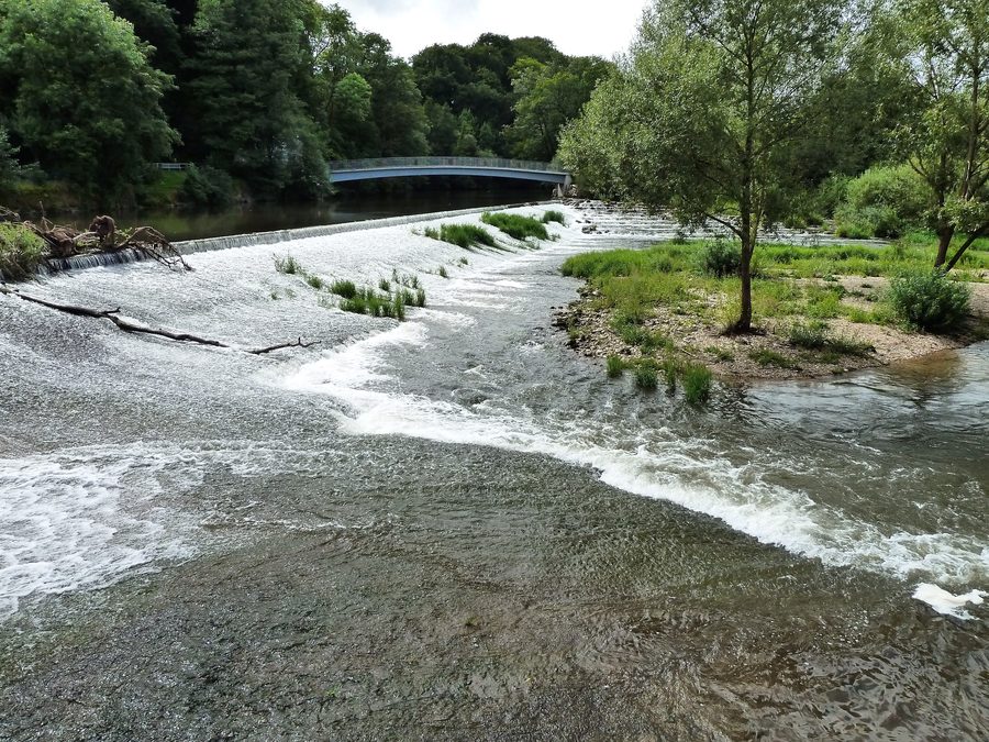 Ponte pedonale e ciclabile sul Danubio presso Obermarchtal