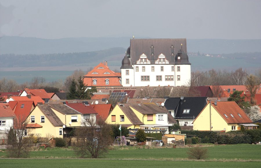 Heringen (Helme), vista verso il castello