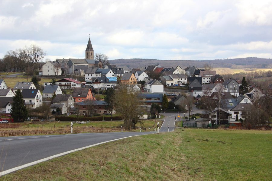 Paesaggio presso Seck nel distretto del Westerwald