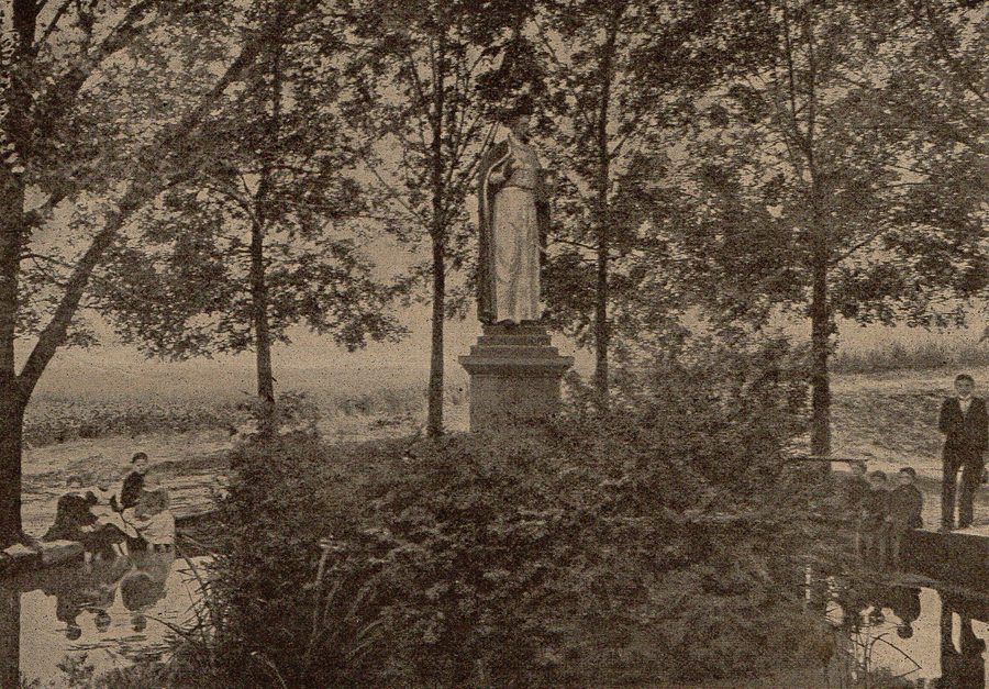 Veduta storica della Cudowna sadzawka a Piekary Śląskie