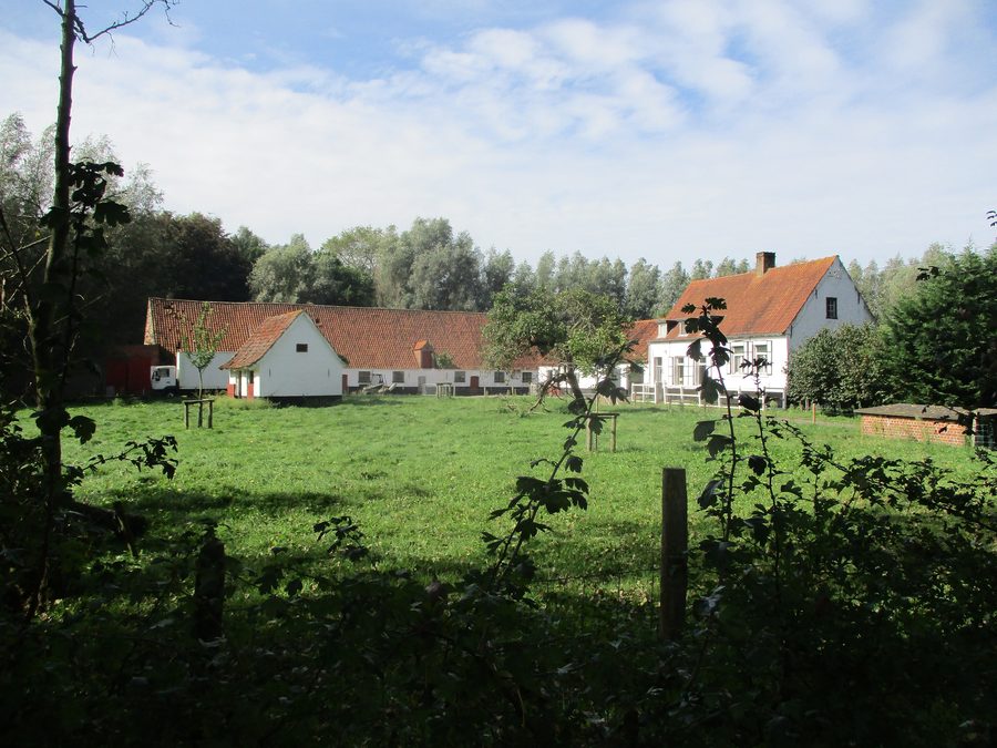 Groot Hof van Sint-Jan a Sijsele, una località di Damme nelle Fiandre Occidentali