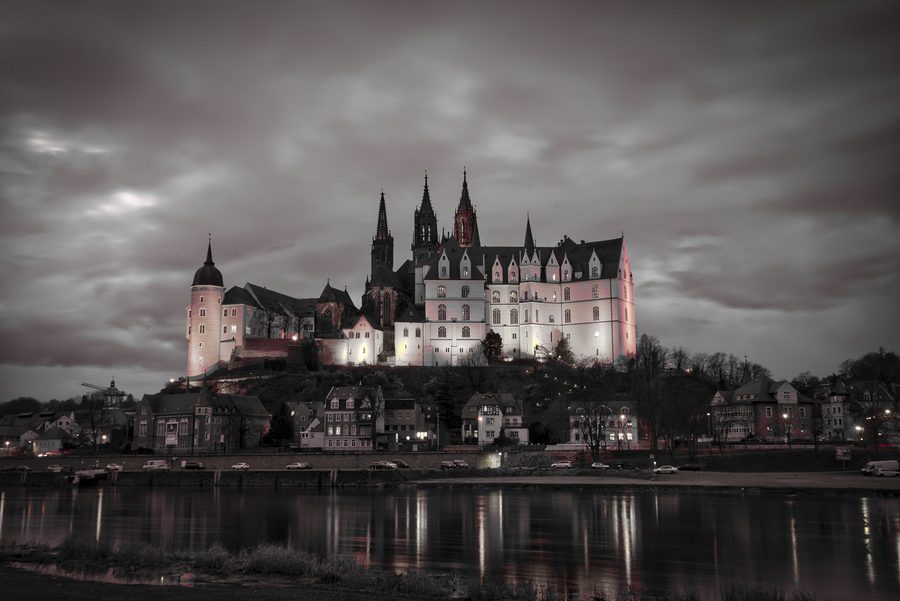Albrechtsburg nel centro di Meißen