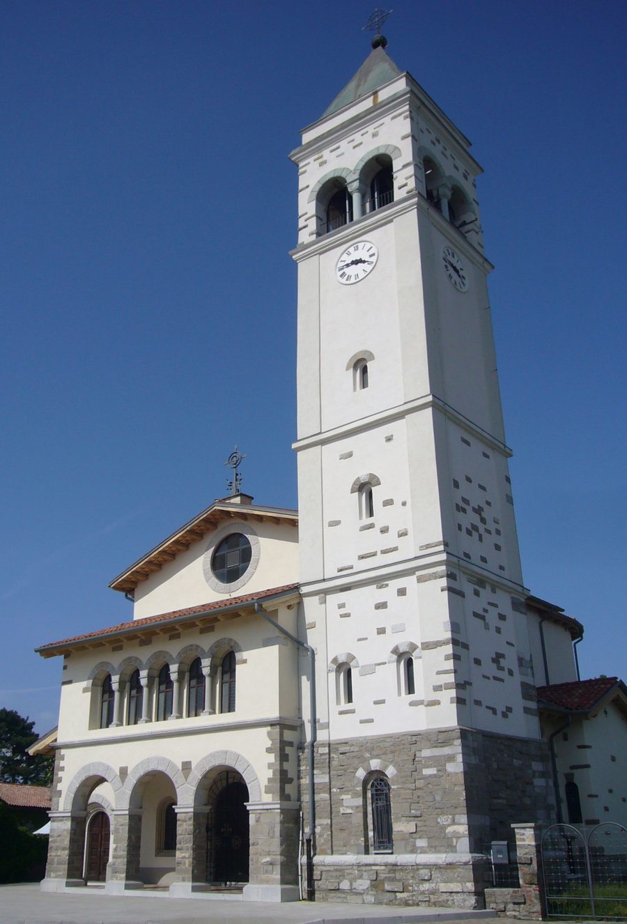 Chiesa parrocchiale di San Floriano del Collio in Friuli-Venezia Giulia