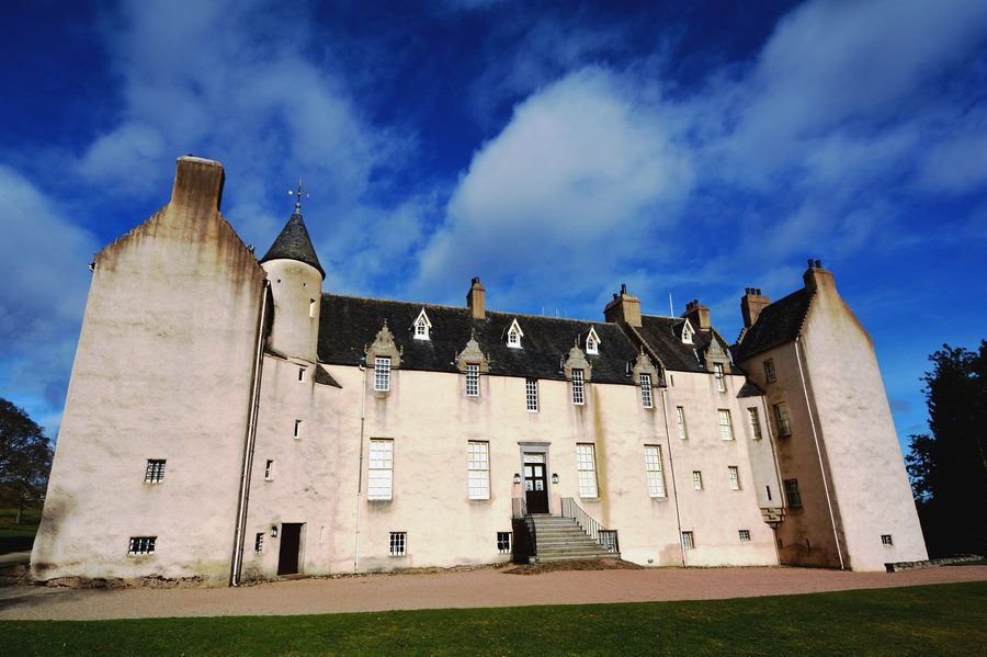 Castello di Drum nell'Aberdeenshire, Scozia