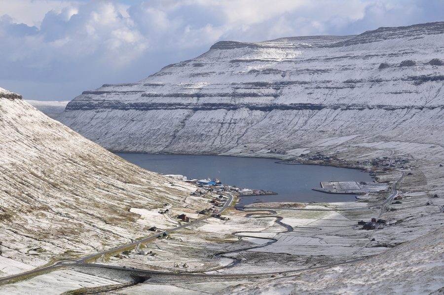Kollafjørður e Signabøur sul fiordo di Kollafjørður a Streymoy