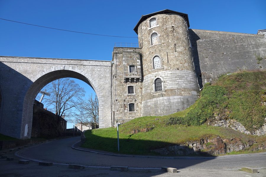 Parte storica della cittadella di Namur