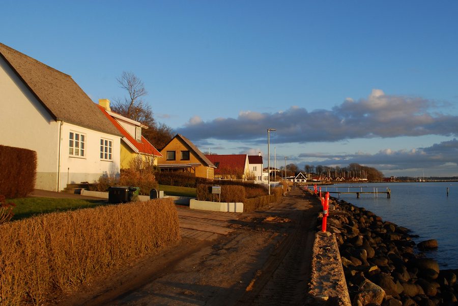 Lågmade sul Fiordo di Flensburg presso Egernsund