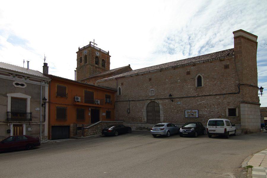 Facciata nord della Iglesia de Santa María Magdalena a Valverde de Júcar