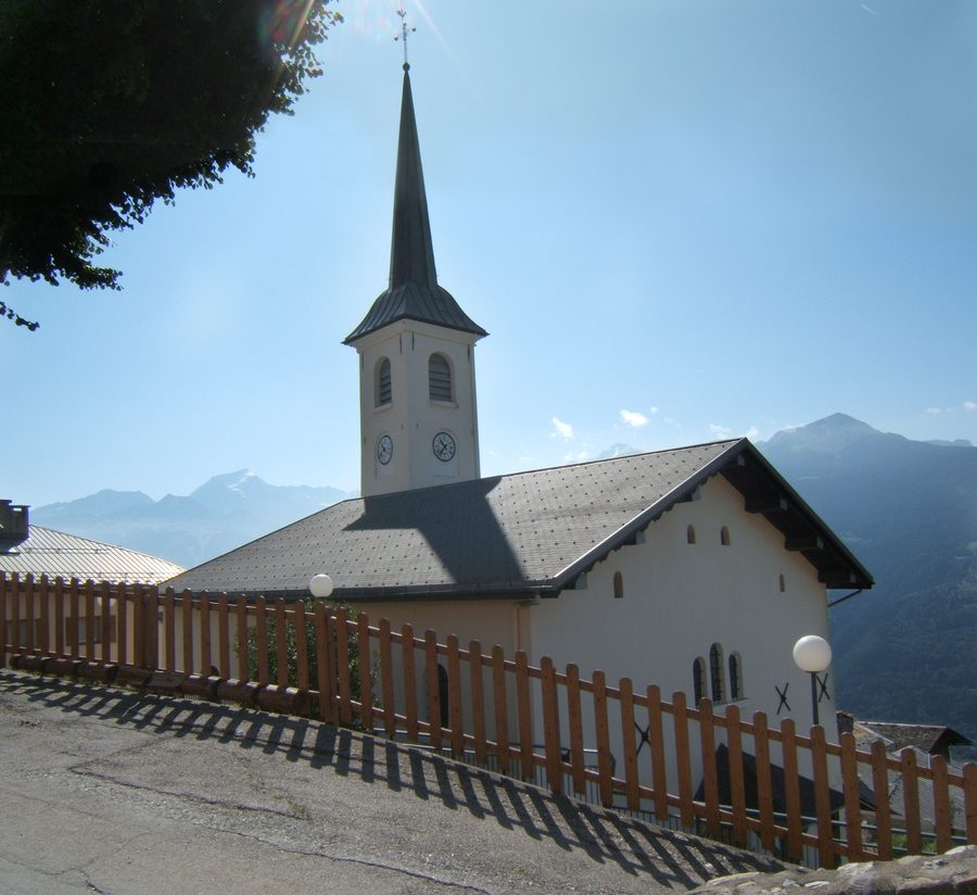 La chiesa di Saint-Barthélémy di Granier, in Savoia