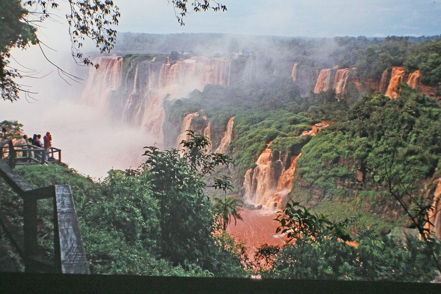 Cascate di Iguaçu dal lato brasiliano