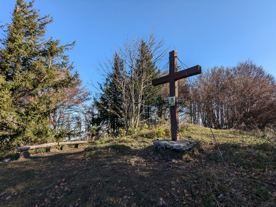 Vetta dell'Hochbuchberg presso Steinbach an der Steyr e Ternberg in Alta Austria