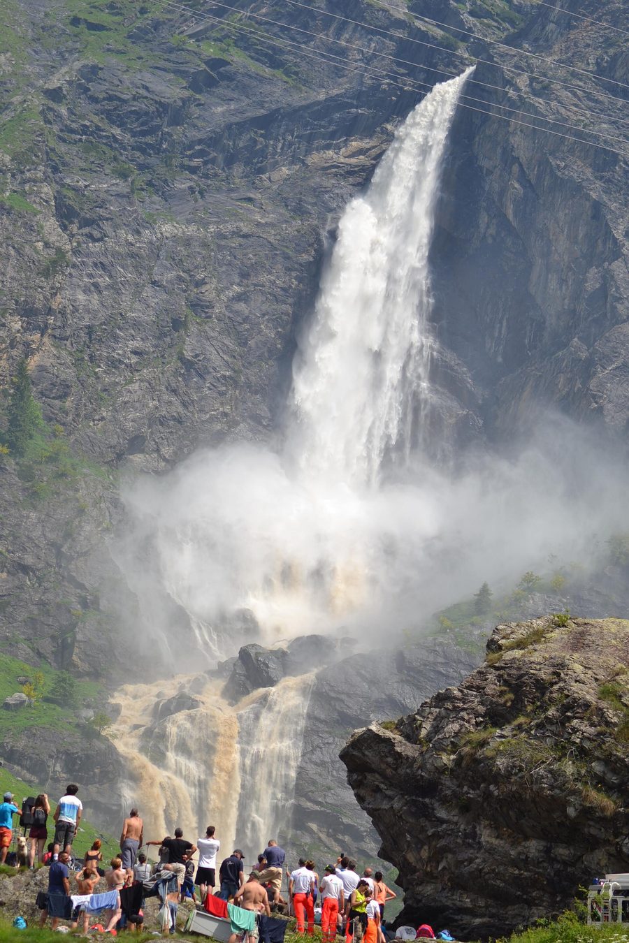 Le Cascate del Serio nel Parco regionale delle Orobie bergamasche