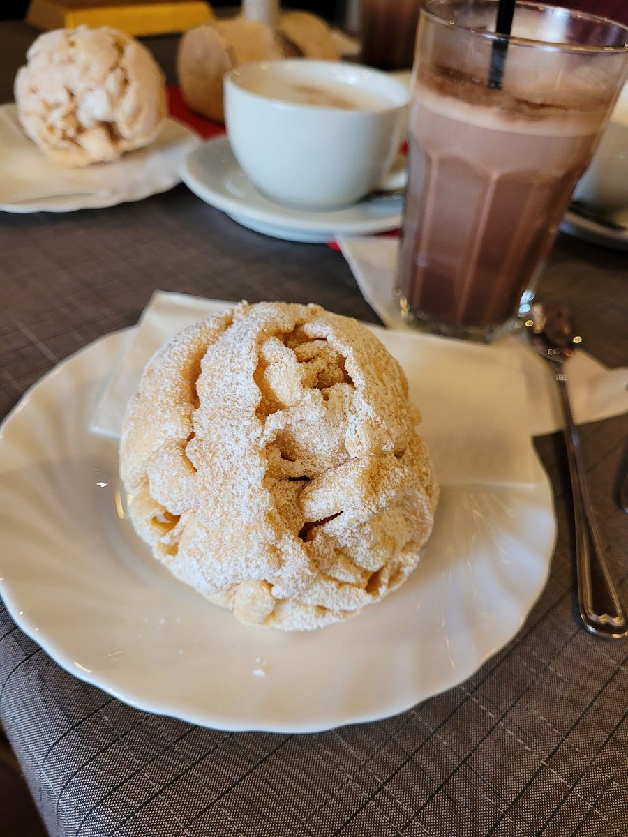 Dolci Schneeballen a Rothenburg ob der Tauber