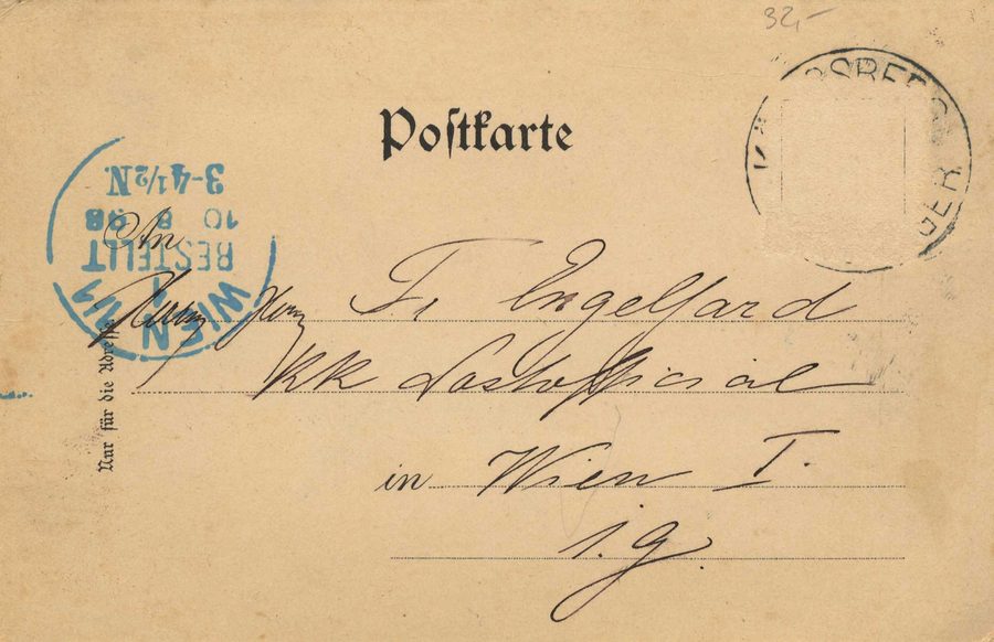 Veduta storica della città di Königsberg an der Eger, oggi Kynšperk nad Ohří