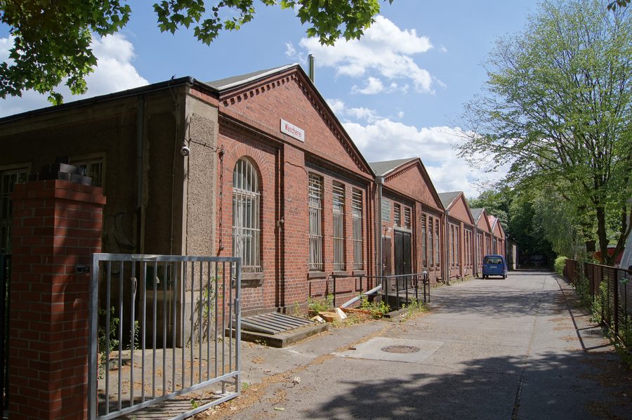 Storico studio cinematografico in Liebermannstraße a Berlino-Weißensee