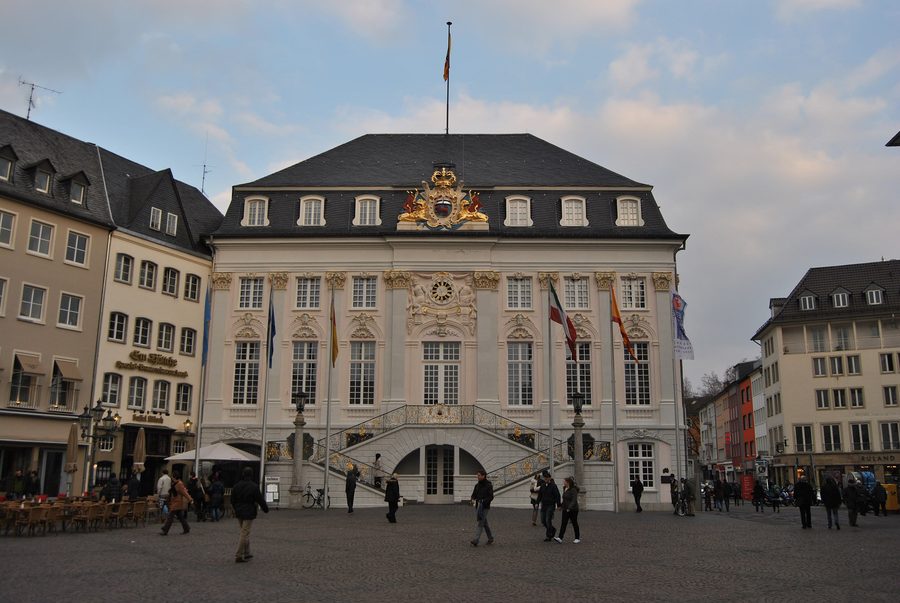 Vecchio Municipio di Bonn in piazza del mercato