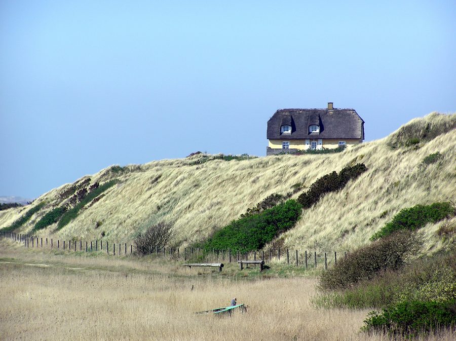 Casa su una collina a Nymindegab nello Jutland occidentale