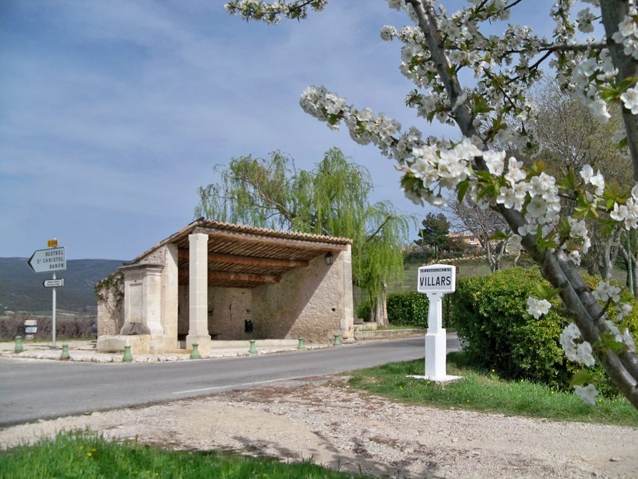 Lavatoio a Villars, Vaucluse, Francia