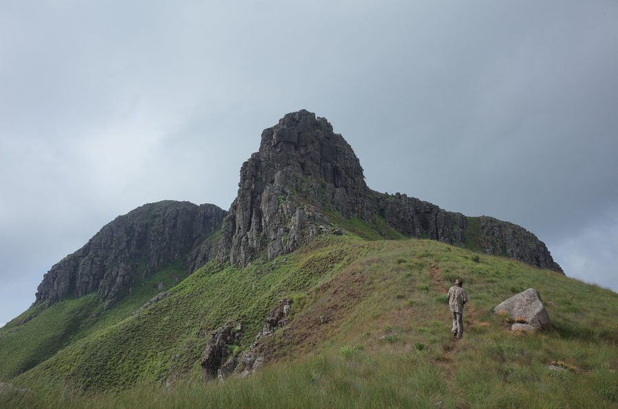 Mount Bintumani negli altipiani orientali della Sierra Leone
