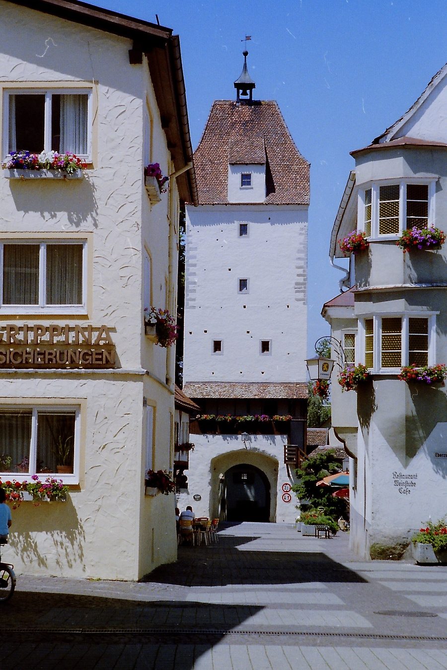 Torre Espantor nel centro storico di Isny nell'Allgäu
