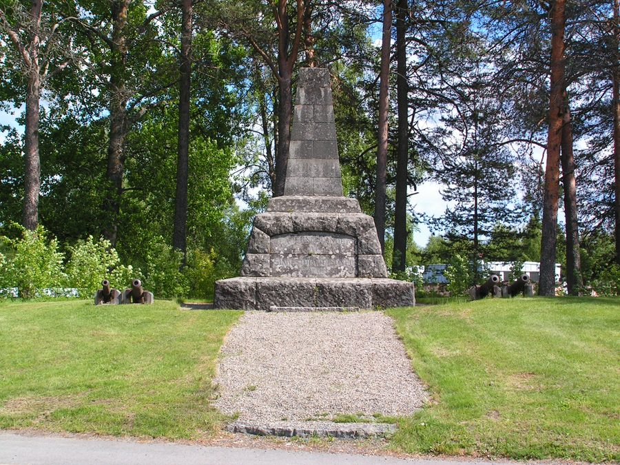 Memoriale della battaglia di Sävar in Svezia