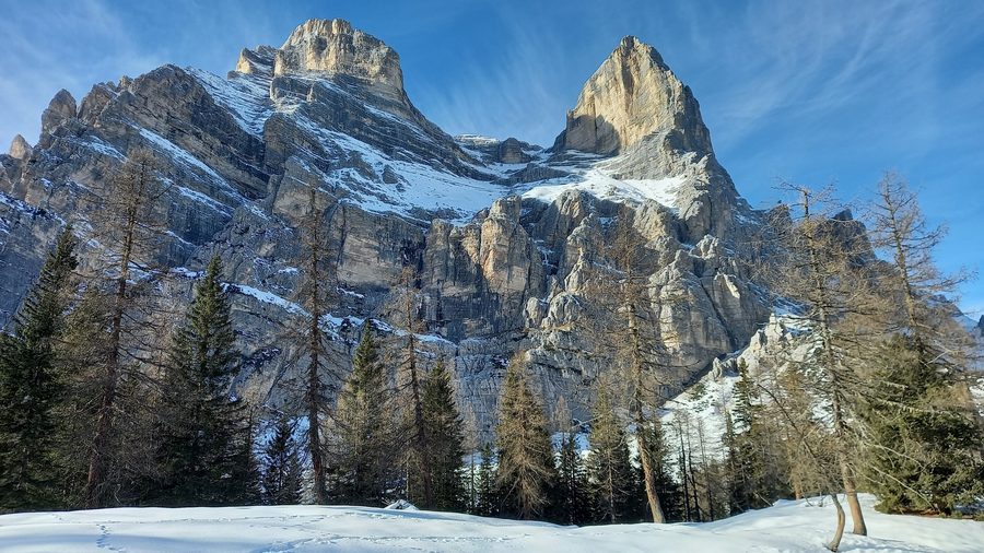 Monte Pelmo nelle Dolomiti presso Belluno