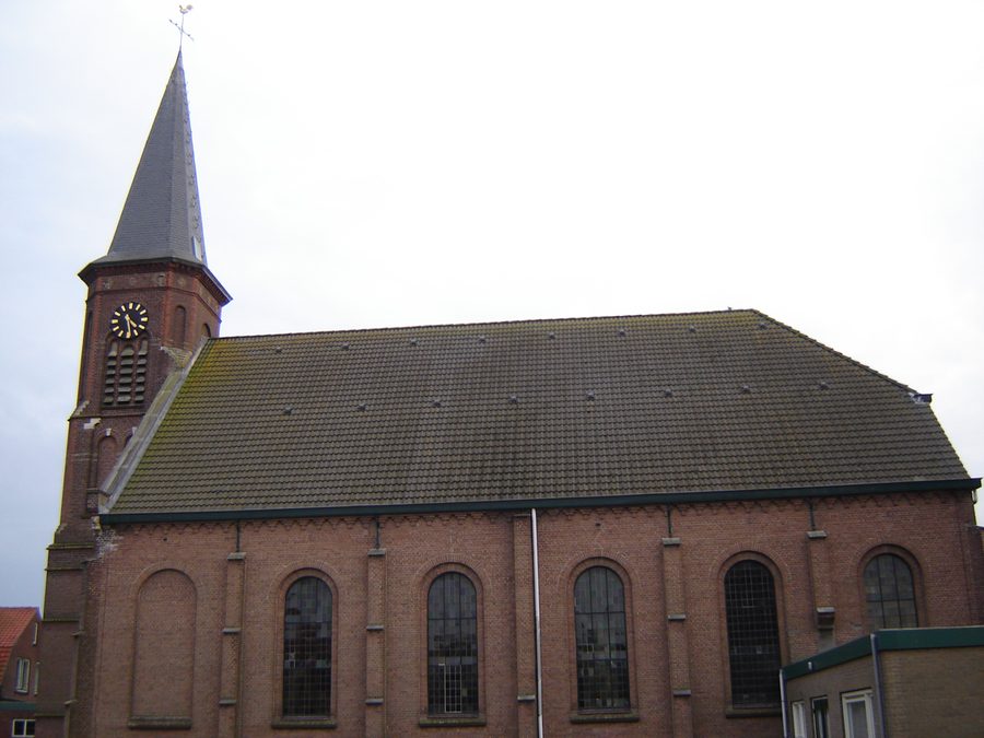 Chiesa Riformata Olandese (PKN) a Hoek, Terneuzen, Zelanda, Paesi Bassi