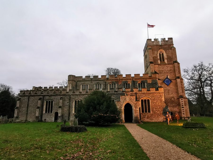 Chiesa di Stoke by Clare nel Suffolk