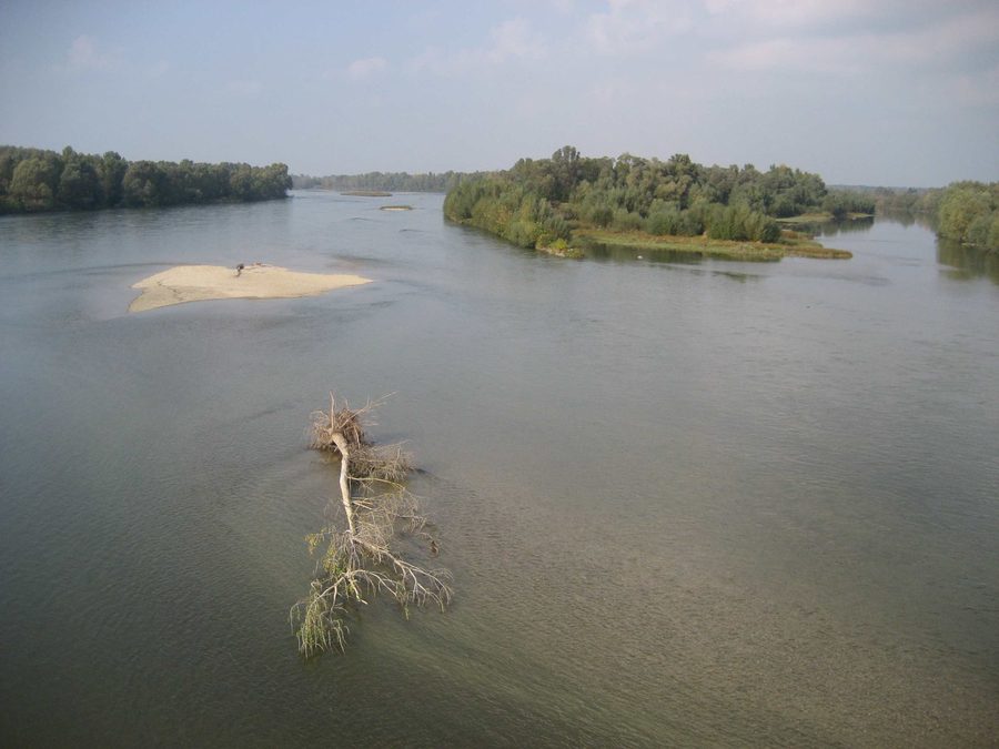 La Drava presso Molve in Croazia