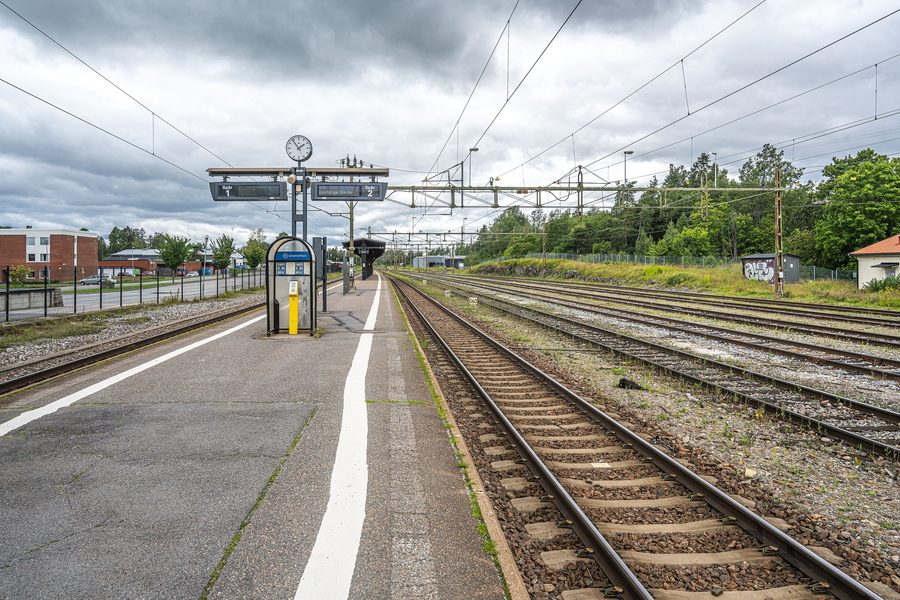 Stazione ferroviaria di Frövi a Västmanland