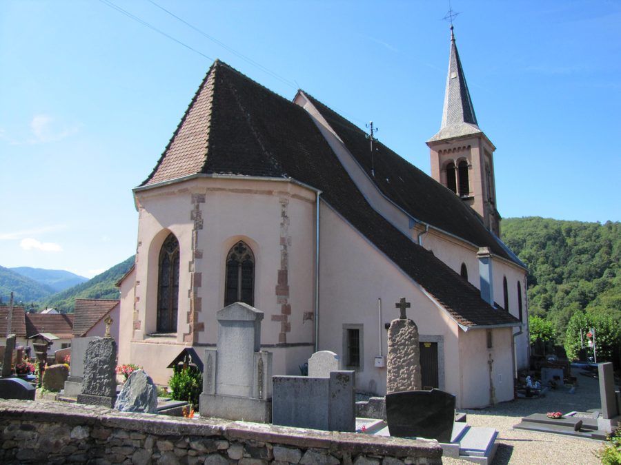 Chiesa di San Giovanni Battista a Soultzbach-les-Bains, Alsazia