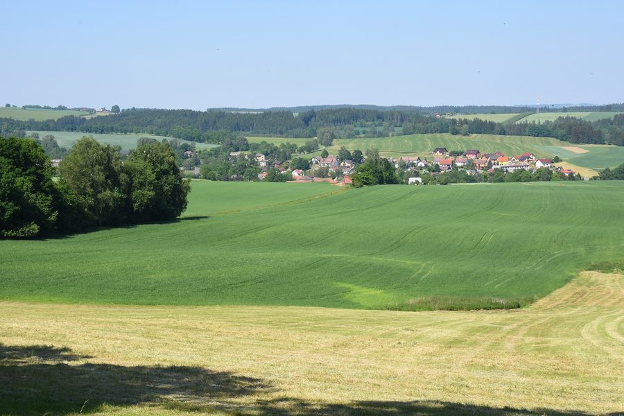 Horní Krupá, un villaggio nella regione di Vysočina
