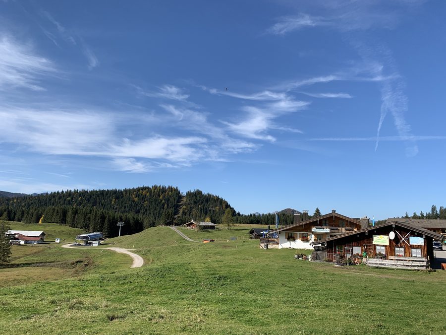 Vista verso sud sulla Winklmoos-Alm