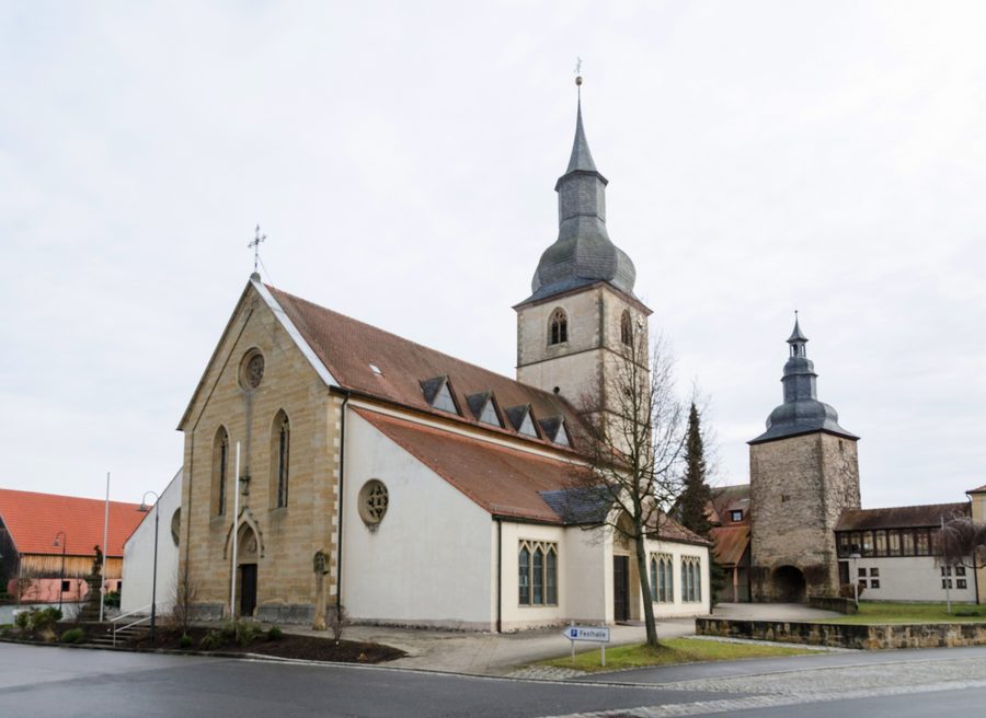 Chiesa parrocchiale cattolica Heilige Dreifaltigkeit a Saal an der Saale