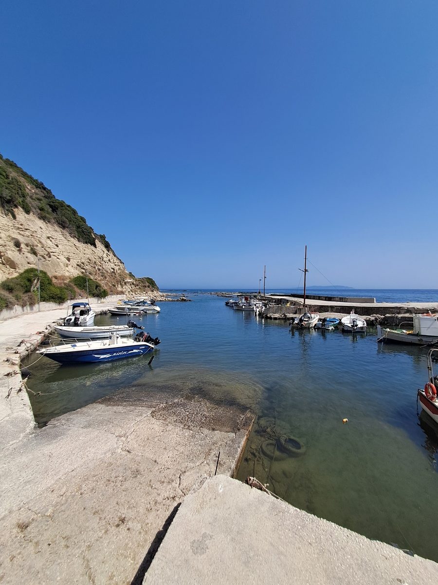 Porto di Lefkimmi a Corfù