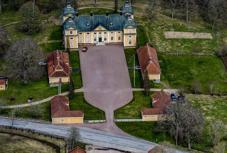 Gripenberg Castle, un castello di legno storico vicino a Säby