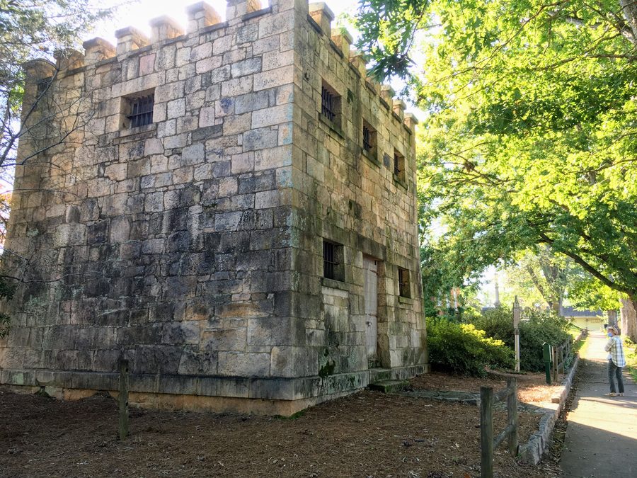 Storico ex carcere della contea di Greene a Greensboro, Georgia