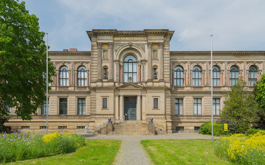 Bibliotheca Augusta della Biblioteca Herzog August in Lessingplatz a Wolfenbüttel