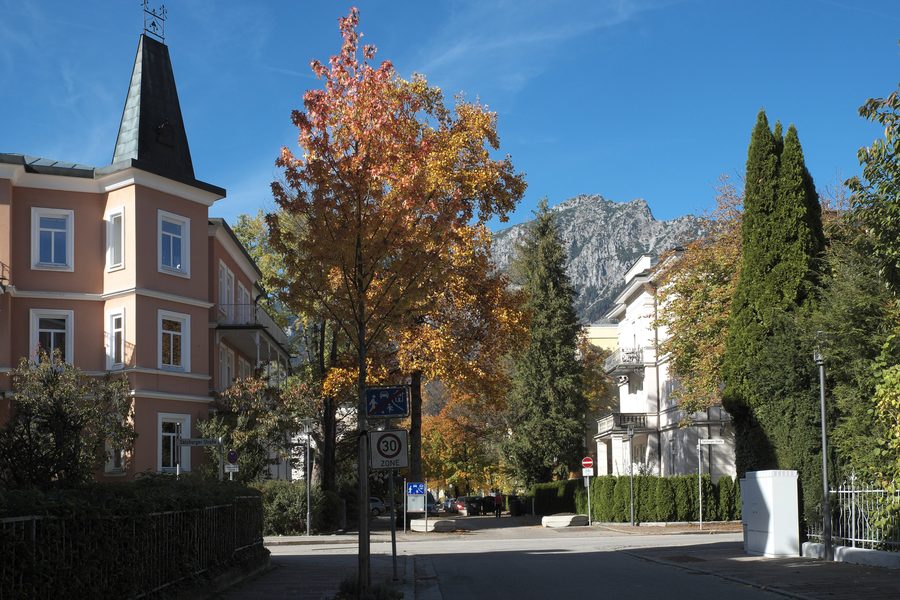 Via nel quartiere termale di Bad Reichenhall